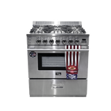 Cocina 5 hornillas 30" Jaguar Ferretti