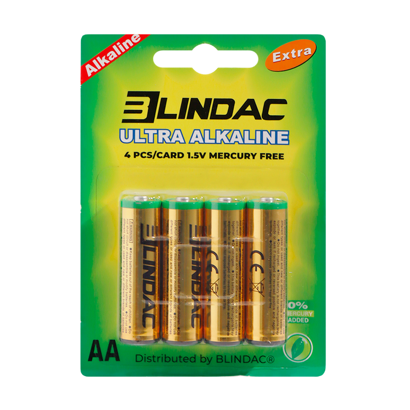 Pila AA alkaline Blindac 4 Pz