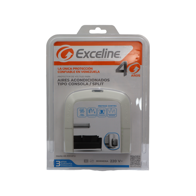 Protector de voltaje para split 220V Exceline