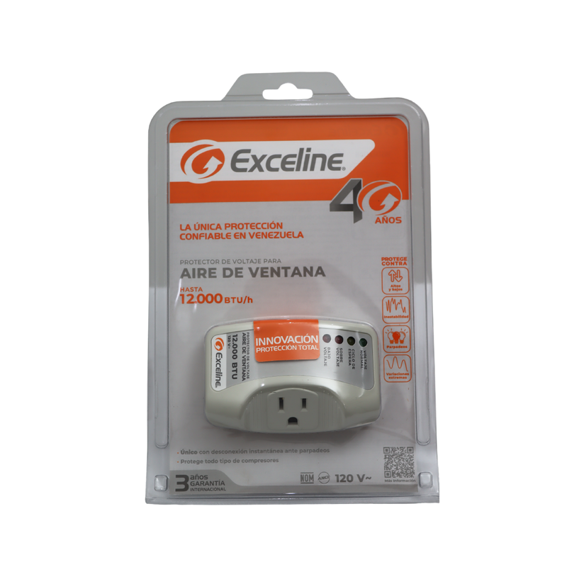 Protector de Voltaje Exceline GSM-AV12