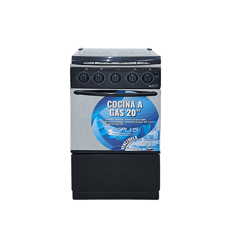 Cocina a gas 4H 20" Gplus