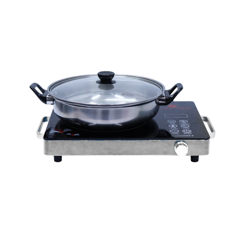 Cocina Crystal Cuisine infrarrojo C/Olla