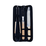 Set 3Pz Parrillero con estuche