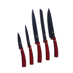 set de cuchillos 5PZ C/Tabla Berlinger Haus Burgundy - 1-47.png