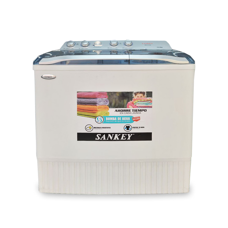 Lavadora 14kg Semi-Automática Sankey