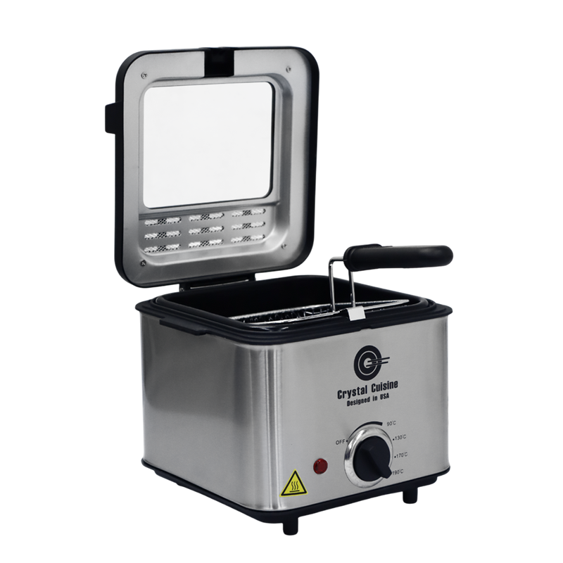 Freidora de aceite 1.5 lts Crystal Cuisine