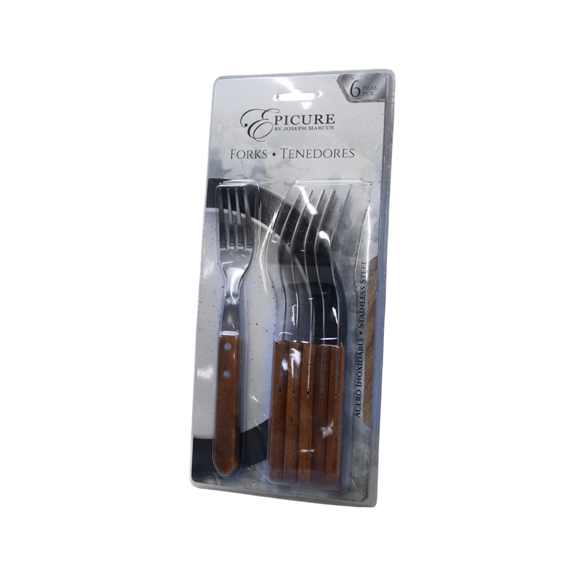 Tenedor 6Pz Parrillero Epicure