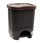 Papelera Rattan 12Lt con pedal Colplast - 1-8.png