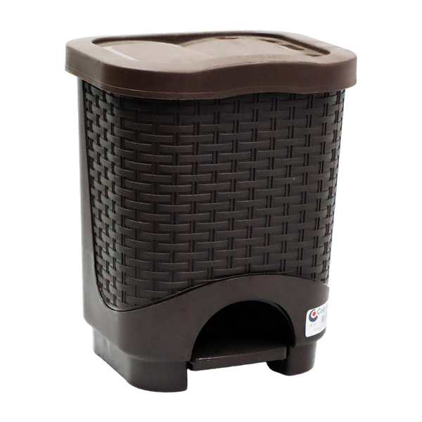 Papelera Rattan 12Lt con pedal Colplast - 1-8.png
