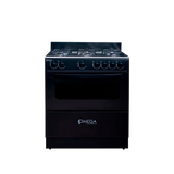 Cocina Omega 6H Negra OEG6RBG