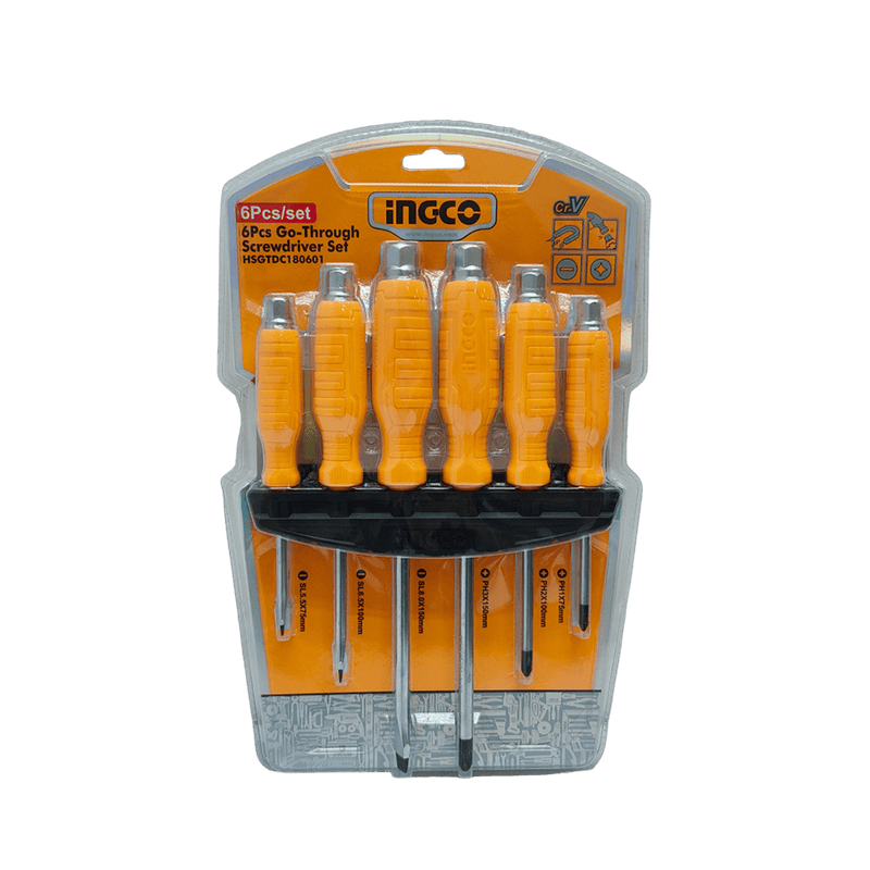 Destornillador 6PZ INGCO DC180601