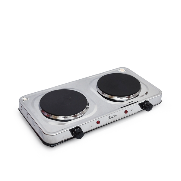Cocina 2H ROCCIA eléctrica HD04S Cromada 23 Plato - 10-.png
