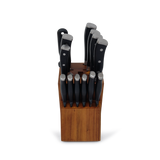 Cuchillos 16pz con taco de madera Lemond Elegante