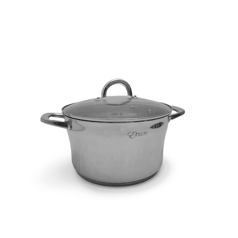 Olla 24cm Acero Epicure C/T