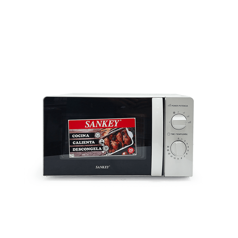 Microondas 20LT Sankey 700W Manual Blanco