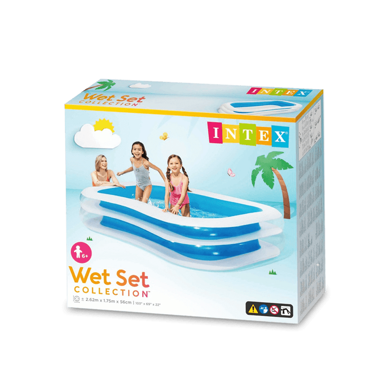 Piscina Familiar Intex  262 x 175 x 56 cm