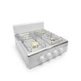 Cocina 4H Acero Century a Gas