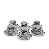 Tazas 6Pz Café Life Art