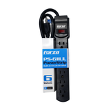 Regleta 6T Forza universal