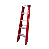 Escalera 4 peldaños de aluminio