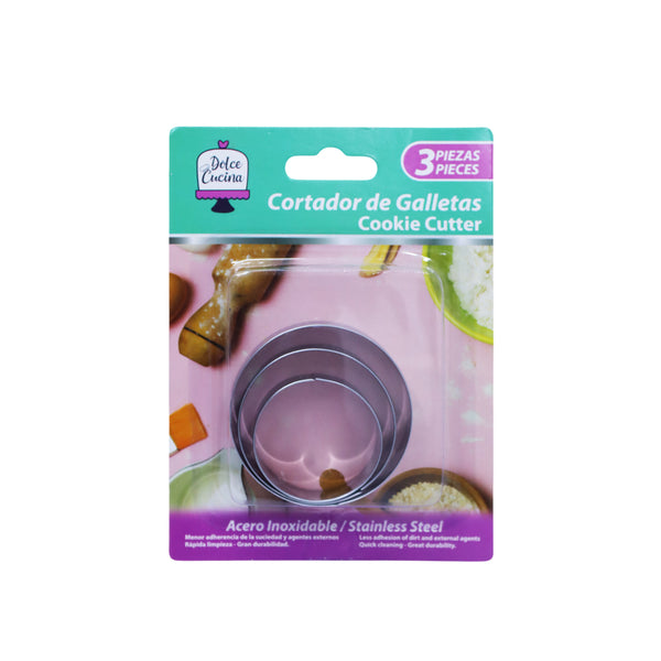 Cortador de galletas 3pz Dolce Cucina - 2-1.jpg