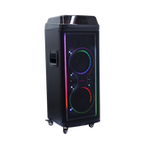 Bocina 8"x2 portatil Sankey