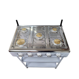 Cocina de Mesa 5h Sankey 64cm con Estante