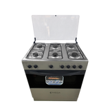 Cocina OMEGA 6H Gris Tapa Vidrio