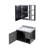 Mueble de baño (espejo y lavamanos)