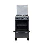 Cocina a gas 20" 4h c/horno gris Nero
