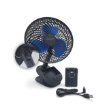 Ventilador Roccia Clip Fan Recargable