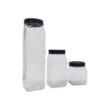 Envases 7Pz Plástico Max C/Base para pared
