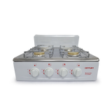 Cocina 4H Acero Century a Gas