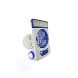 Ventilador Recargable Solar Eurolite C/Lampara LED