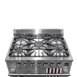 Cocina 5 hornillas 30" Jaguar Ferretti