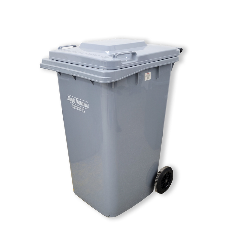 Pipote 240LT con Rueda Simple Solution