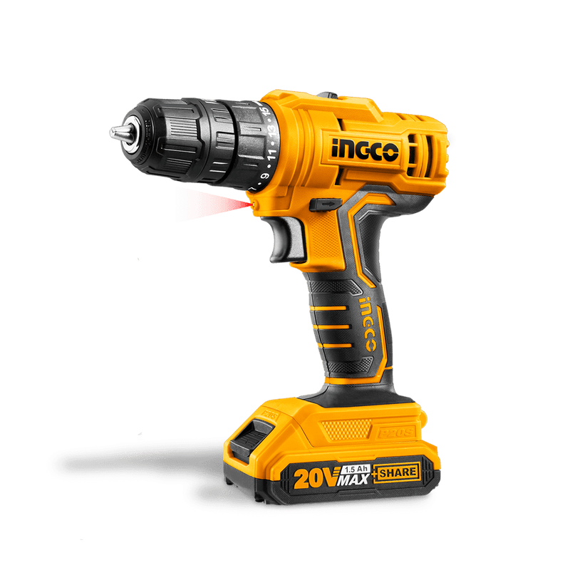 Taladro Inalambrico Ingco 20 V