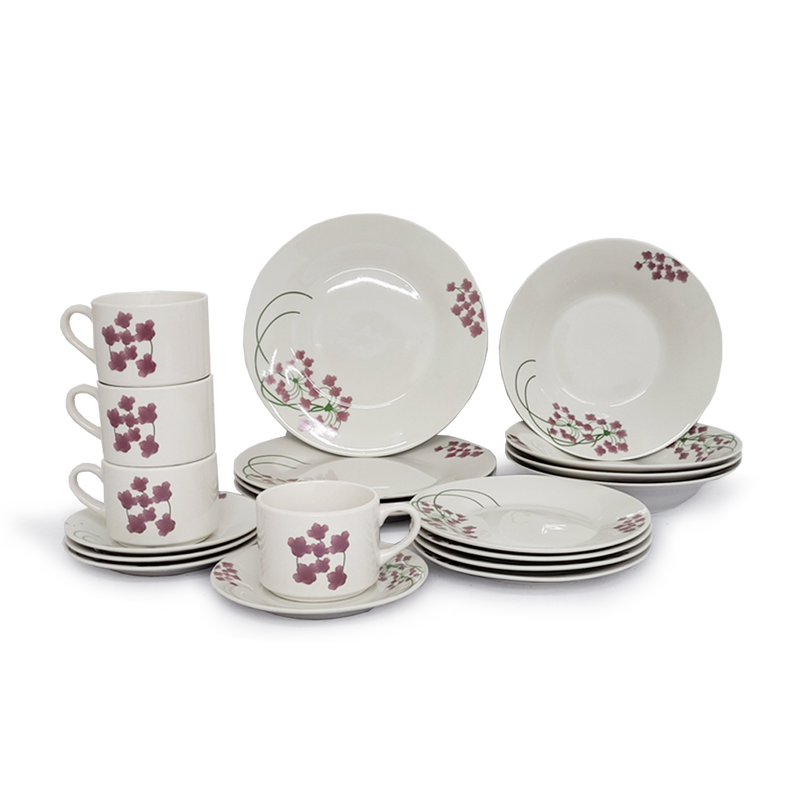 Vajilla 20Pz Red 1101-6 Dinner My Home