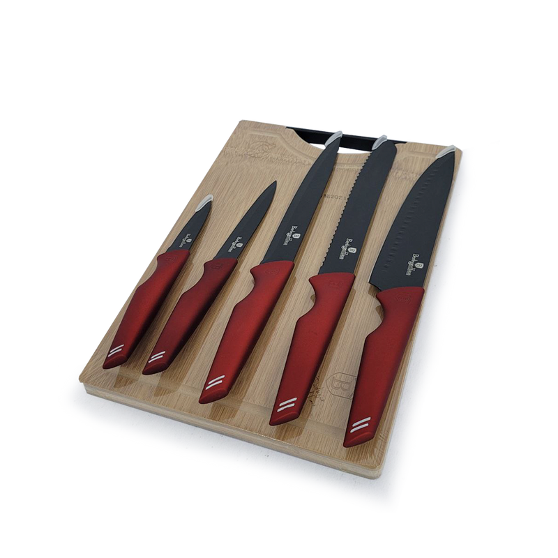 Cuchillo 6Pz C/Tabla Belinger