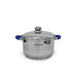 Olla 24cm 6.5L BRIKENIA Acero Inox