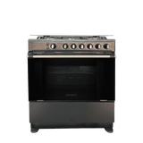 Cocina 30" 6H a gas Sankey Horno Negra