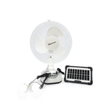 Ventilador 12" Recargable Panel Solar Discovery