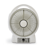 Ventilador 12" Recargable 30cm C/Radio Sankey