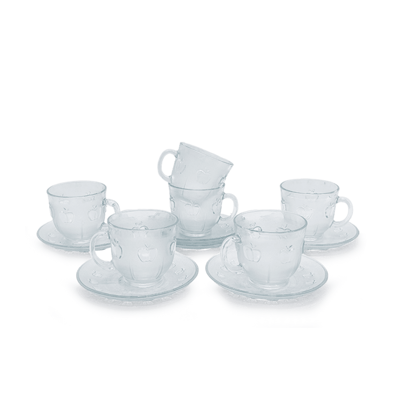 Taza 12Pz Vidrio CS03 Concinnity