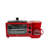 Horno 3en1 Decakila 003R (Horno-Cafetera-Parrilla)