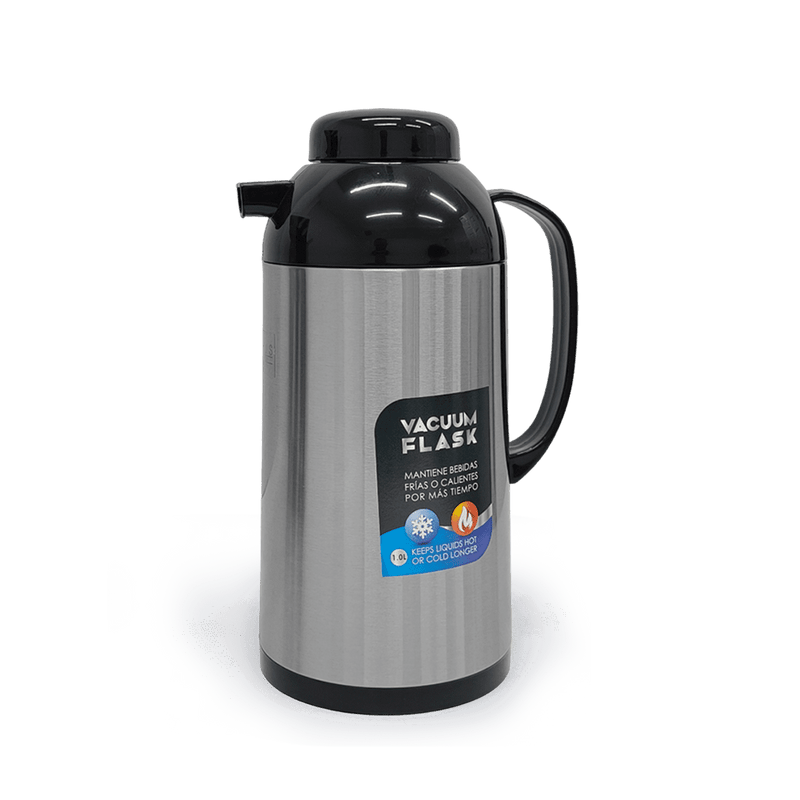 Termo 1LT Café Jarra Cromado Lotus
