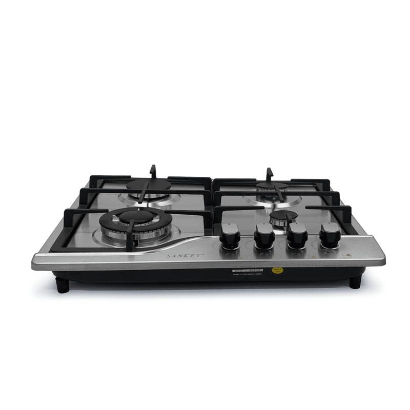 Tope de cocina gas 24" 4H SANKEY / Acero inoxidable