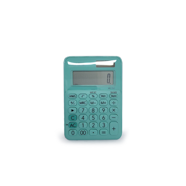 Calculadora Casio Hogar 10 Dígitos Verde - 7-3.png