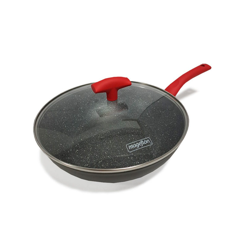 Wok 28cm vulcano Magefesa
