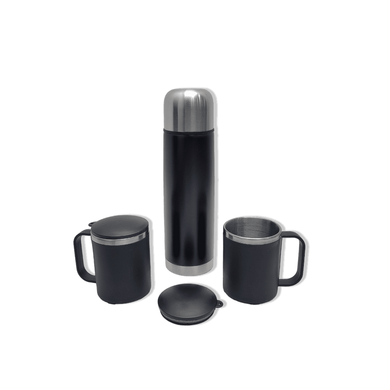 Termo 500ML C/ 2 Taza GSF01BK Cafe